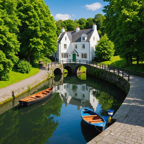 Peut-on trouver une maison de vacances en Irlande avec des cours de musique celtique et des excursions en bateau?